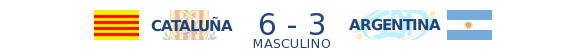 Catalunya 6-3 Argentina